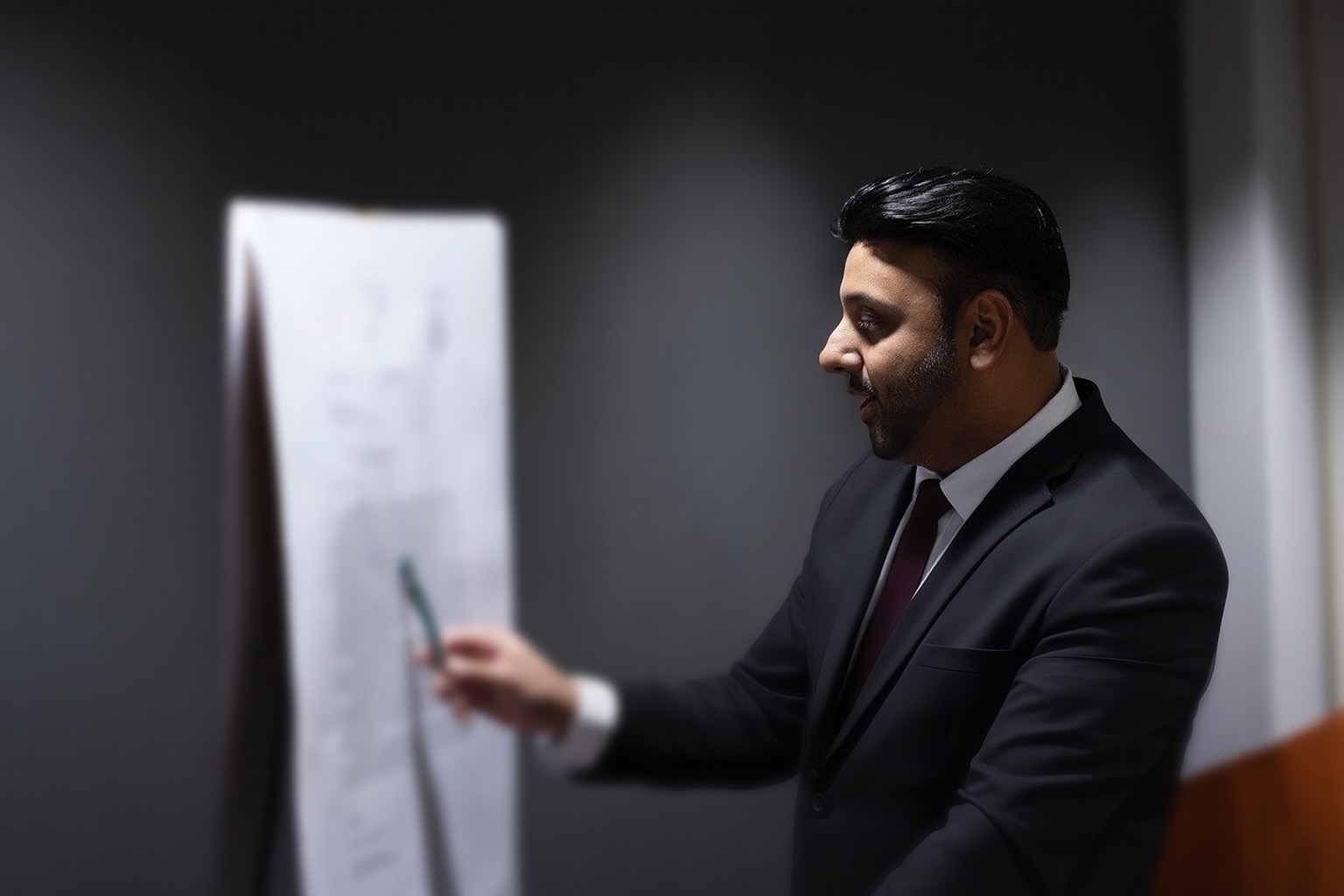 Professional handshake